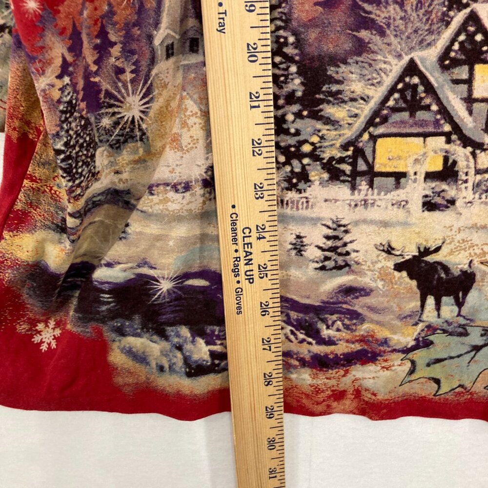 Catherines Size 1x Red Multi Color Festive Holida… - image 5